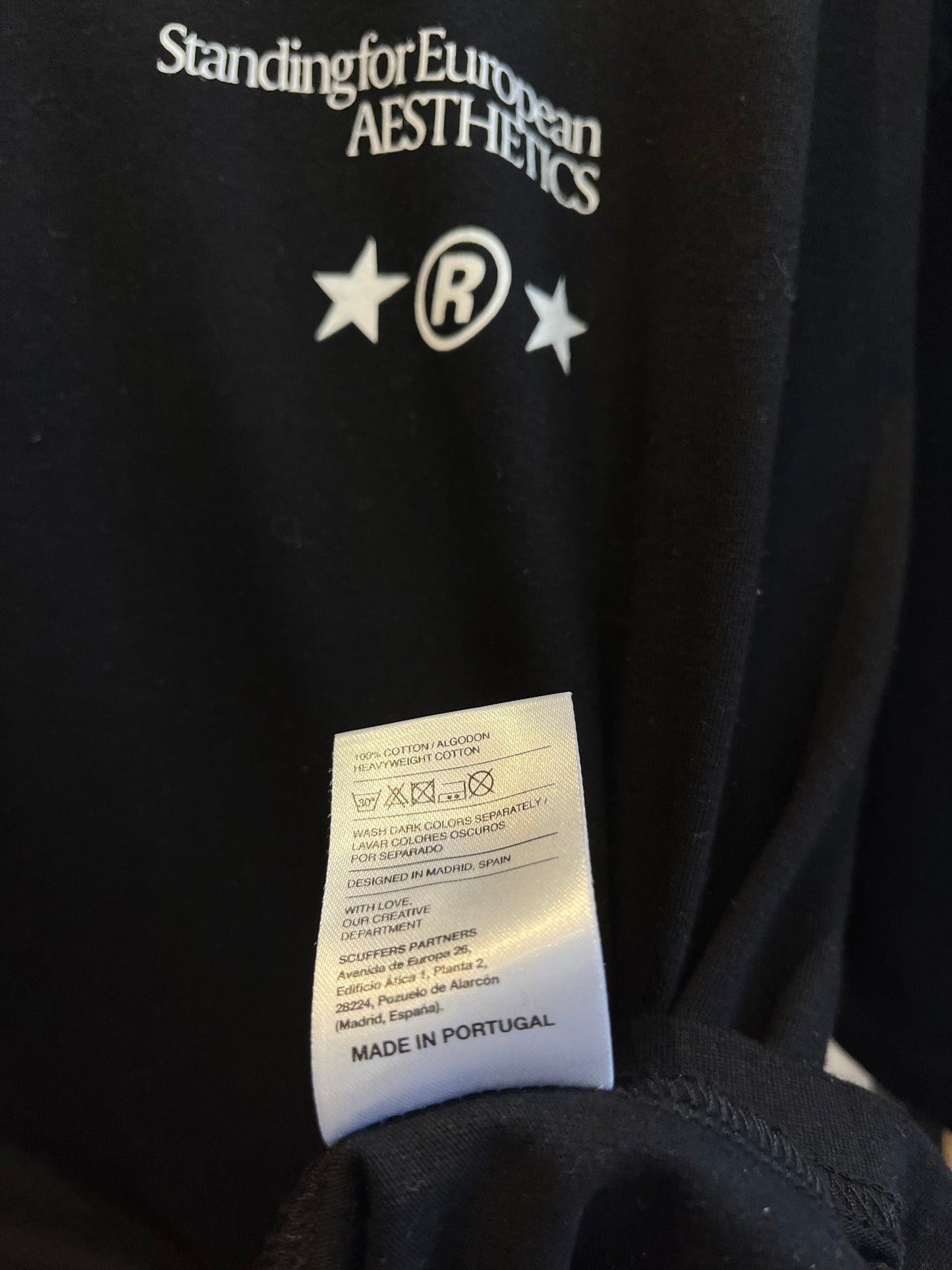 Scuffers Black T-Shirt - Medium