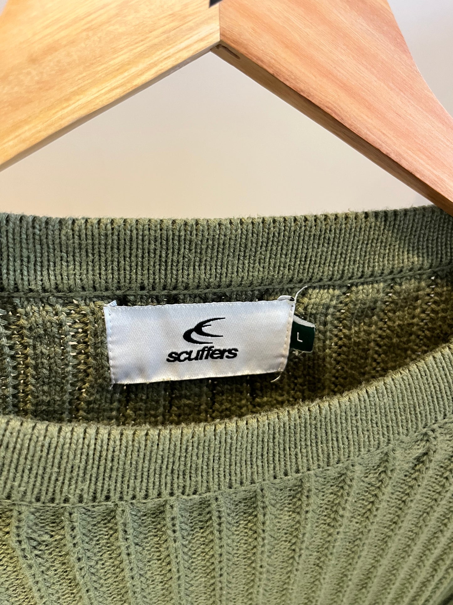 Scuffers Green Knit - Large