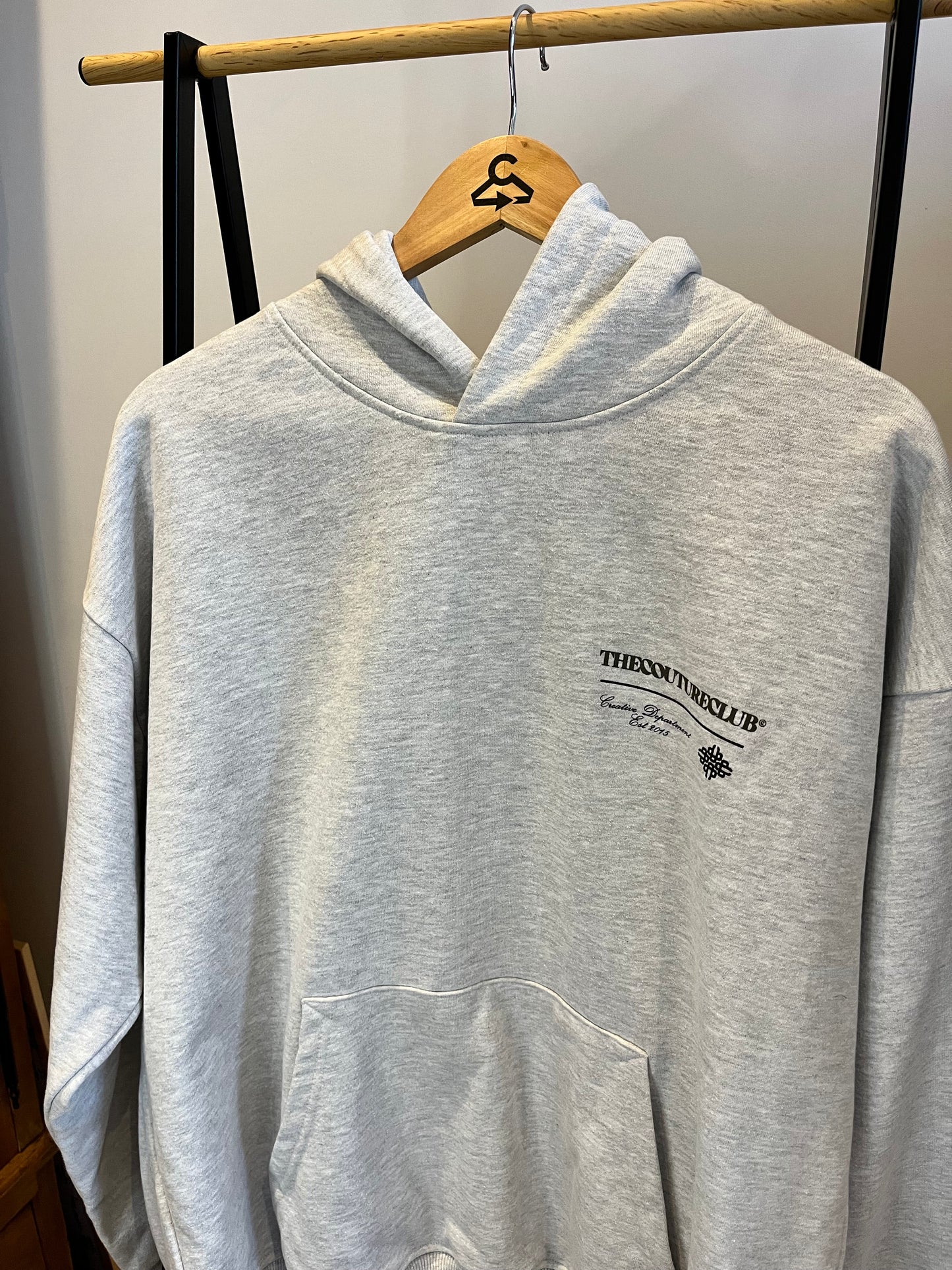 The Couture Club Grey Hoodie - Medium