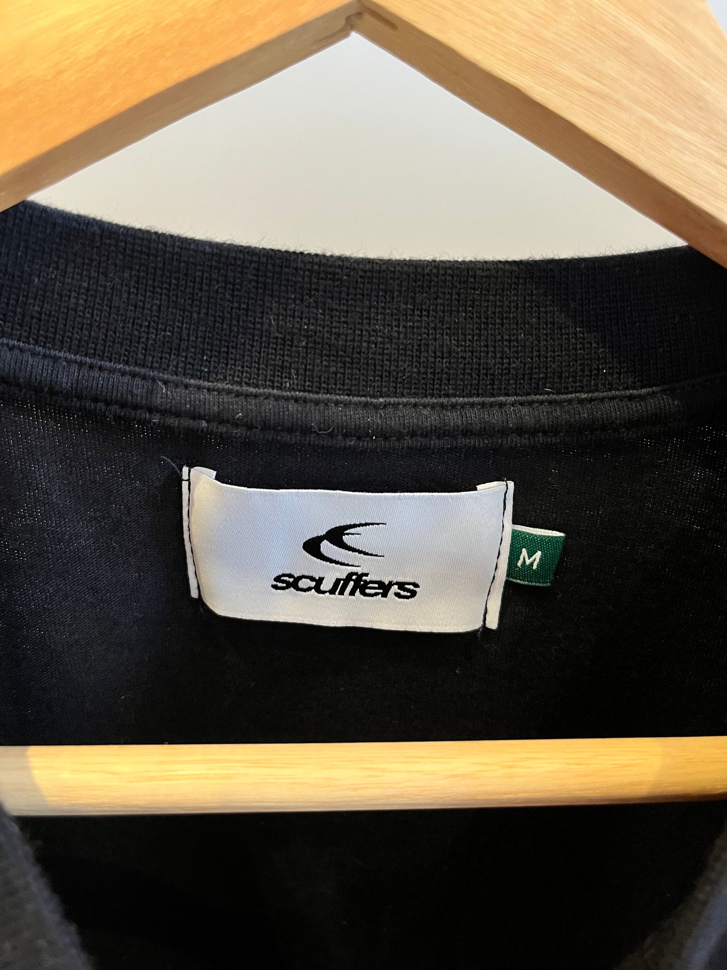 Scuffers Black T-Shirt - Medium