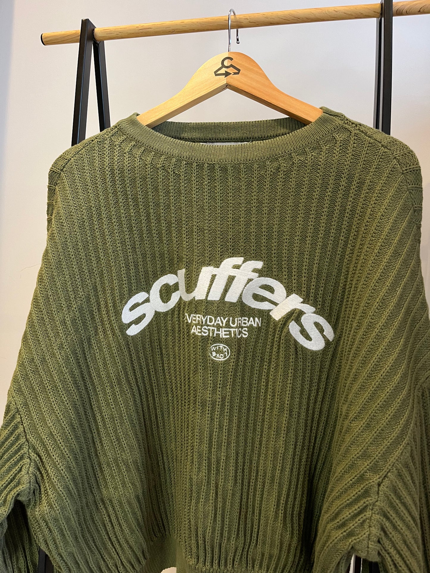 Scuffers Green Knit - Large