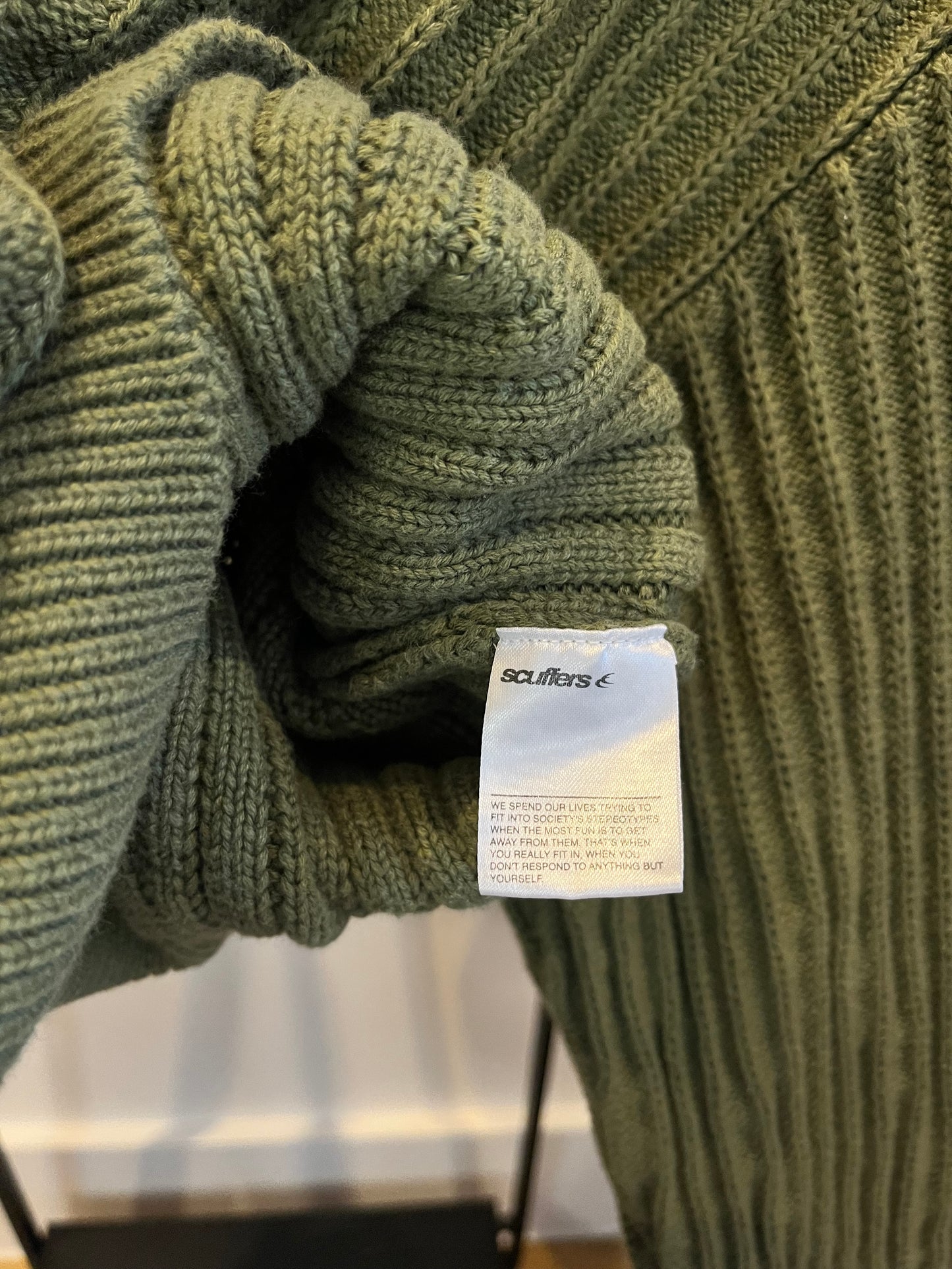 Scuffers Green Knit - Large