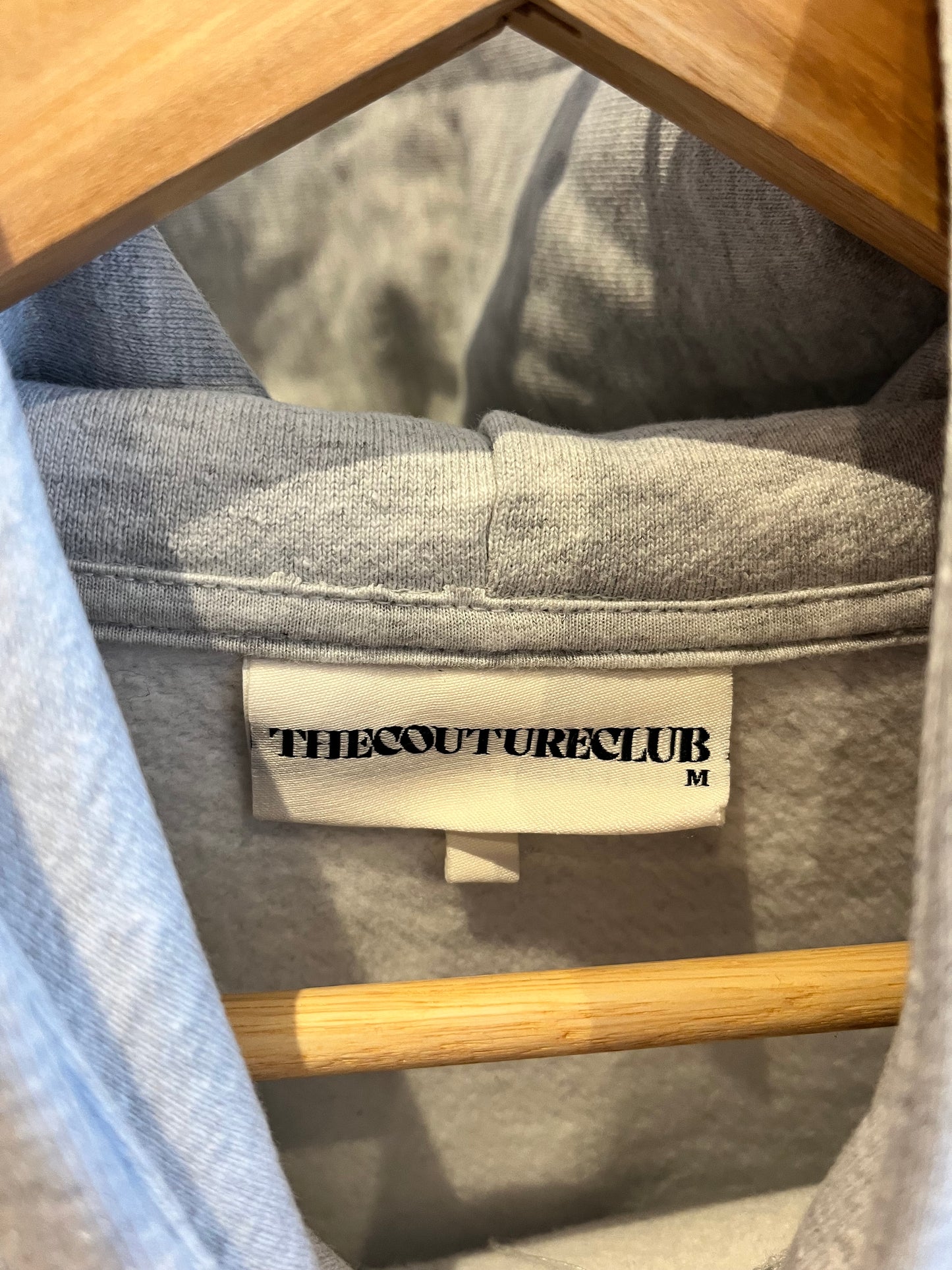 The Couture Club Grey Hoodie - Medium