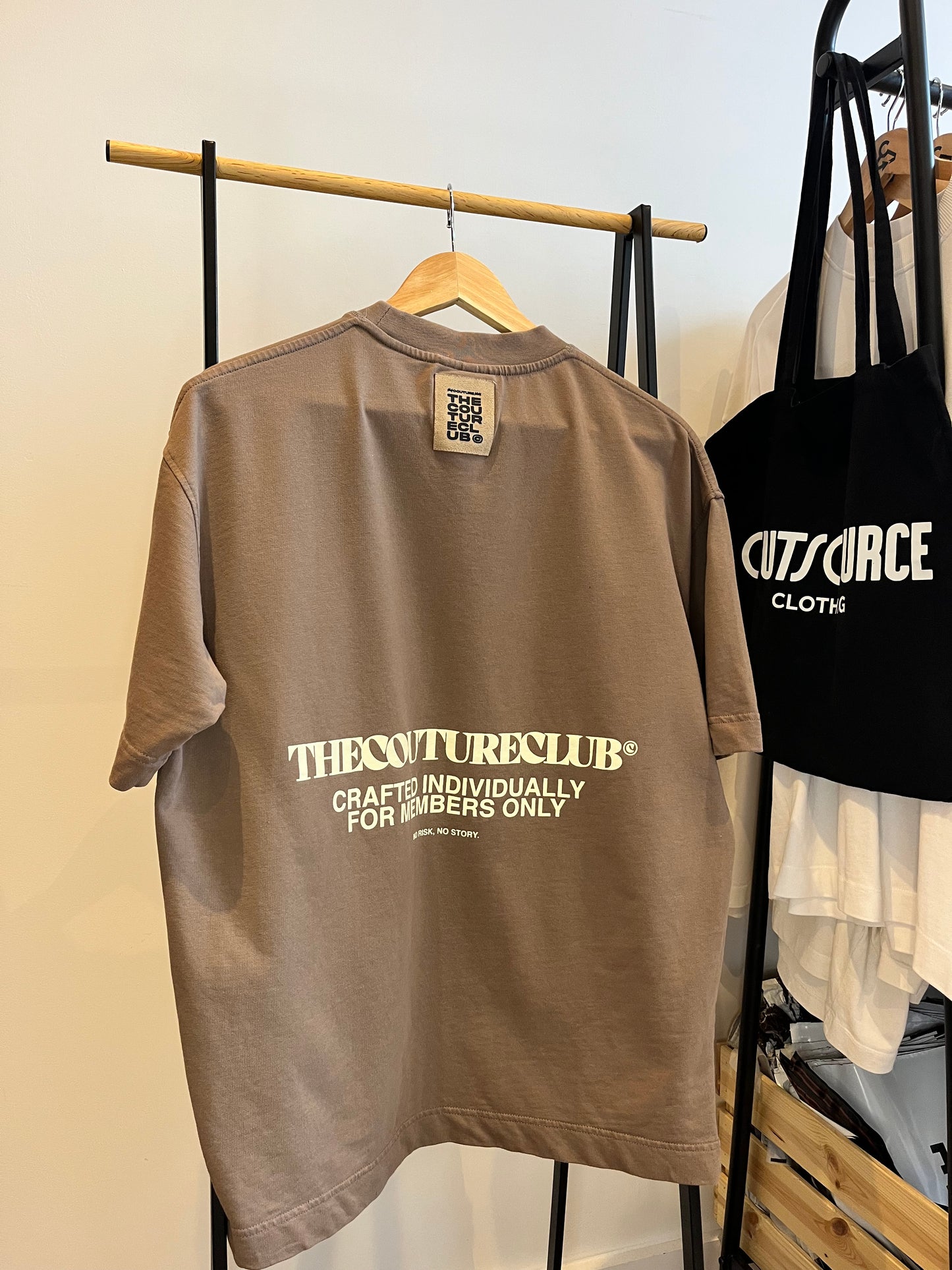 The Couture Club Brown T-Shirt - Medium
