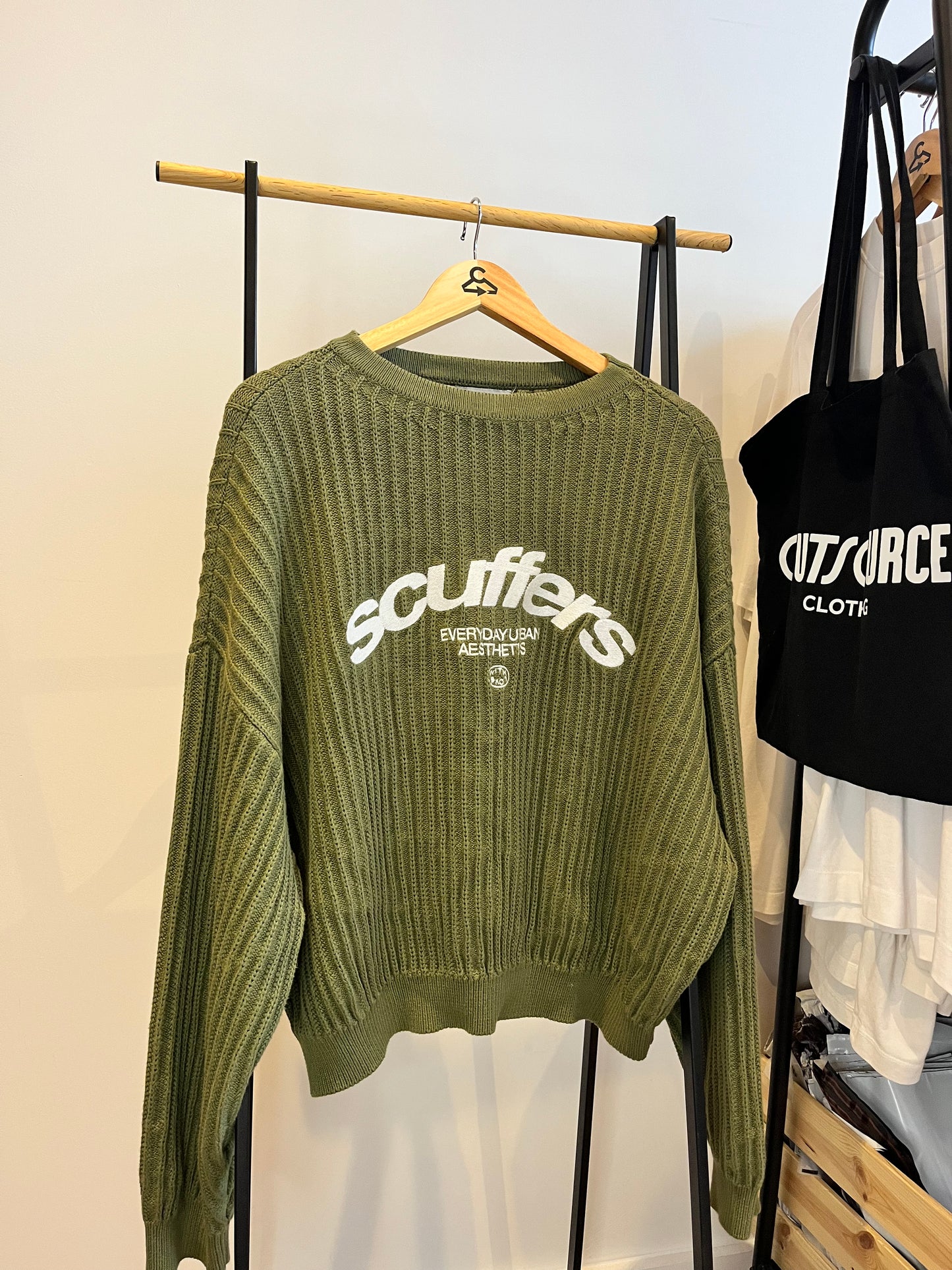 Scuffers Green Knit - Large