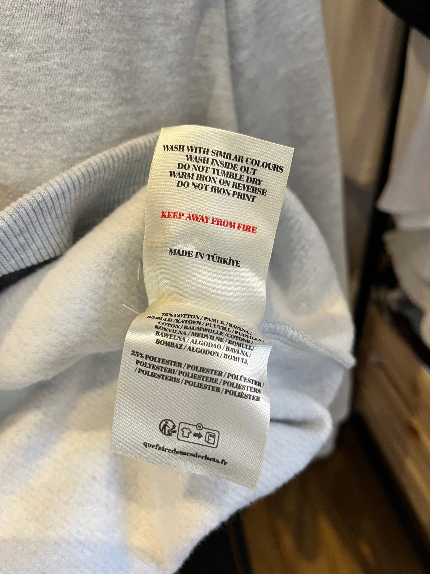 The Couture Club Grey Hoodie - Medium