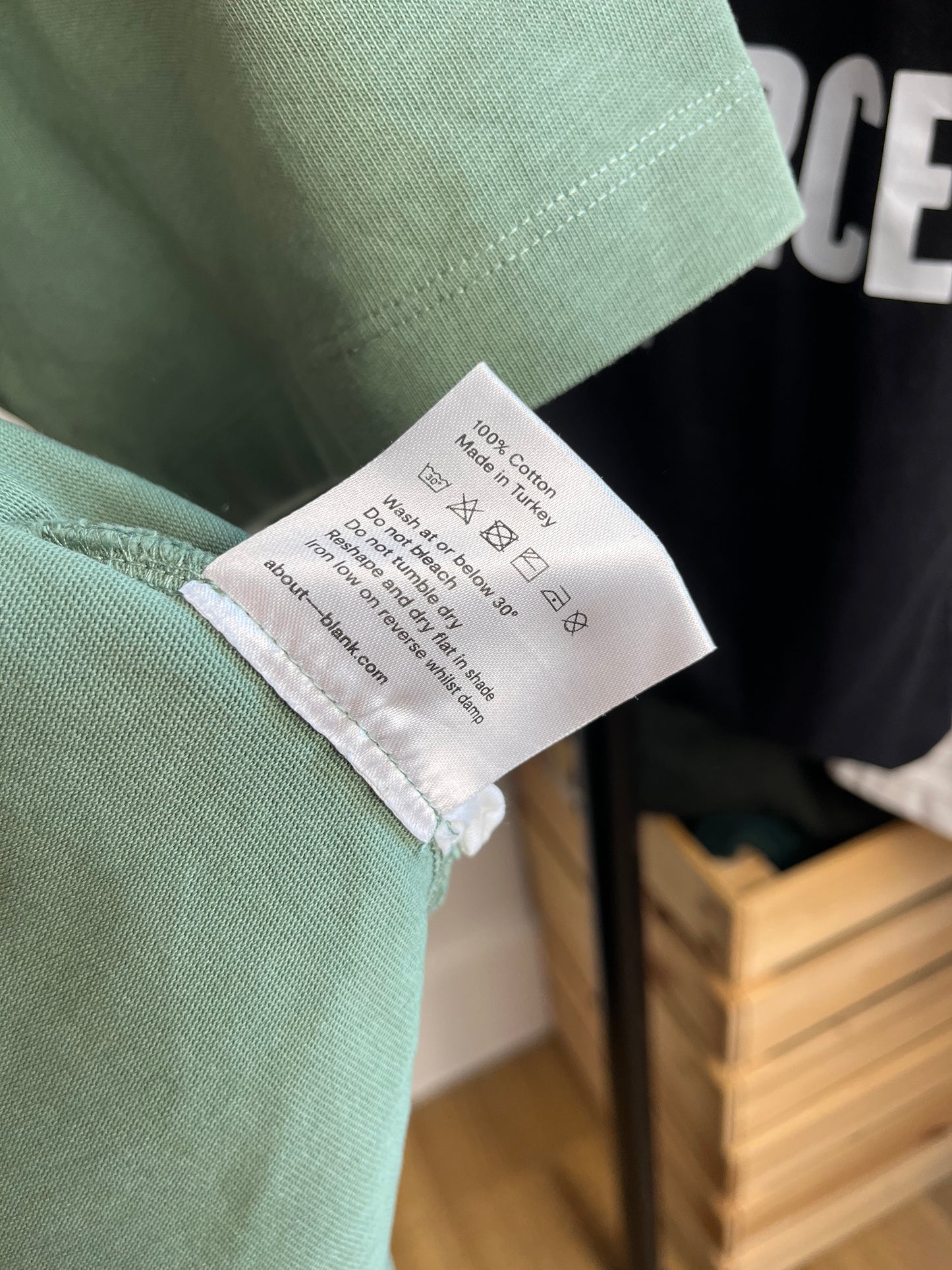 About:Blank Olive Green T-Shirt - Large