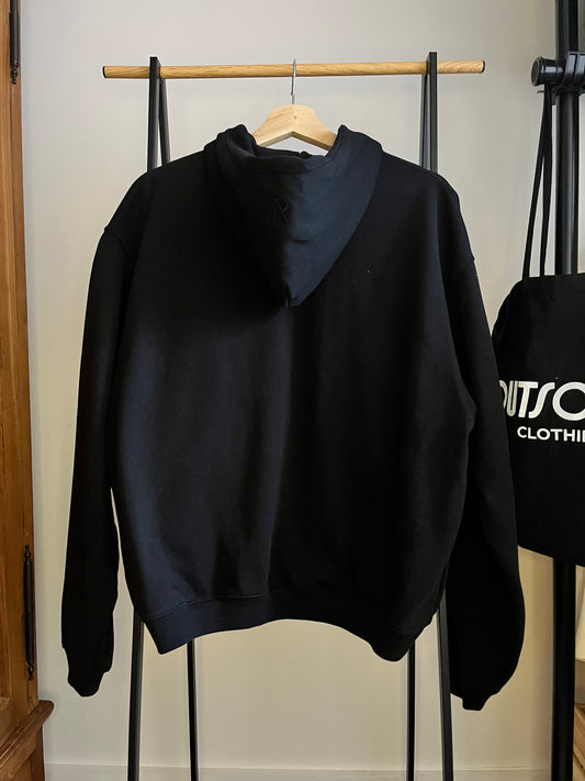 Represent Black Initial Zip Up Hoodie - Medium