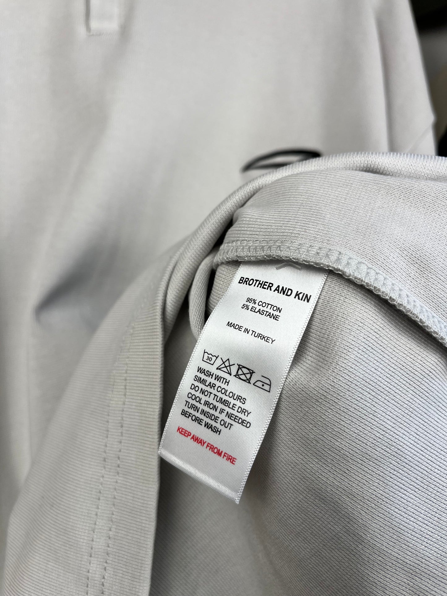 Brother and Kin Off White Polo - Medium