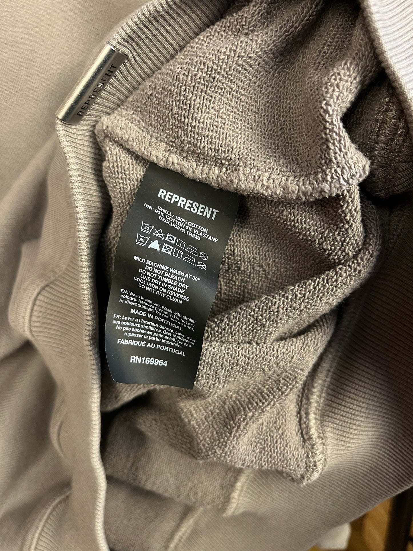 Represent Slate Grey Sweatshirt - Large