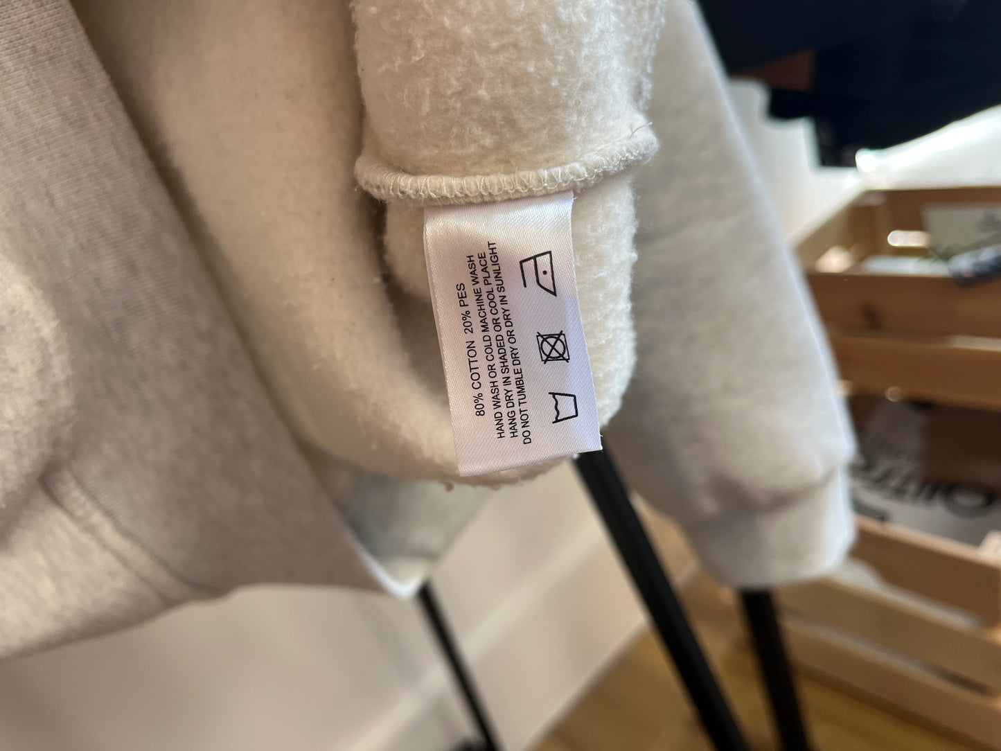 Sweats Collective Grey Hoodie - XL