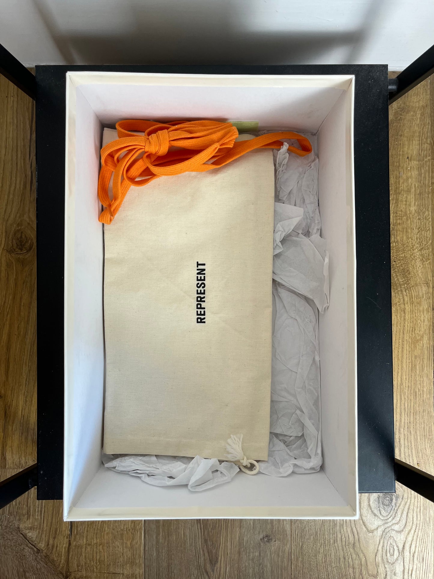 Represent White Trainers EU 45 UK 10.5