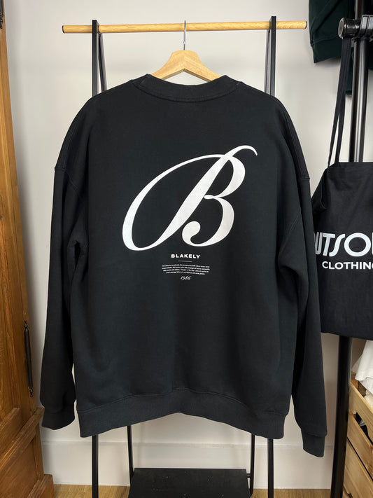 Blakely Black Sweatshirt - Large