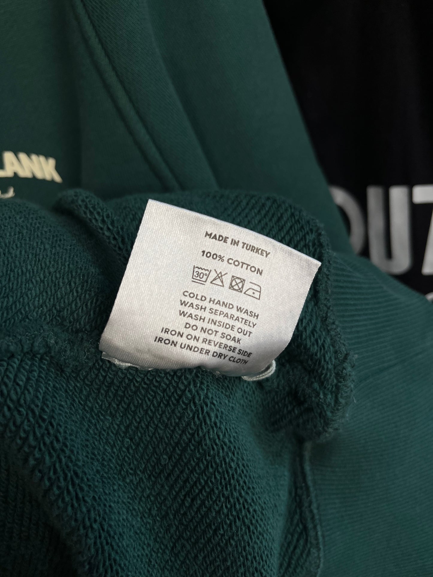 About:Blank Green Hoodie - Large