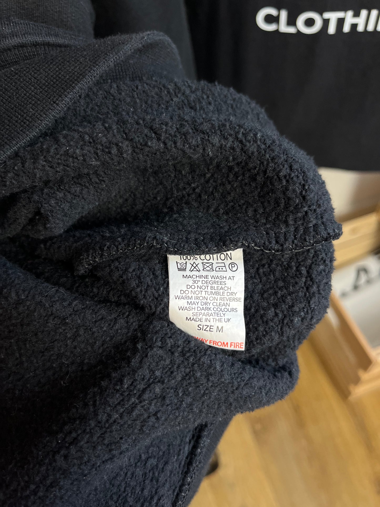 Illicit Bloc Black Hoodie - Medium