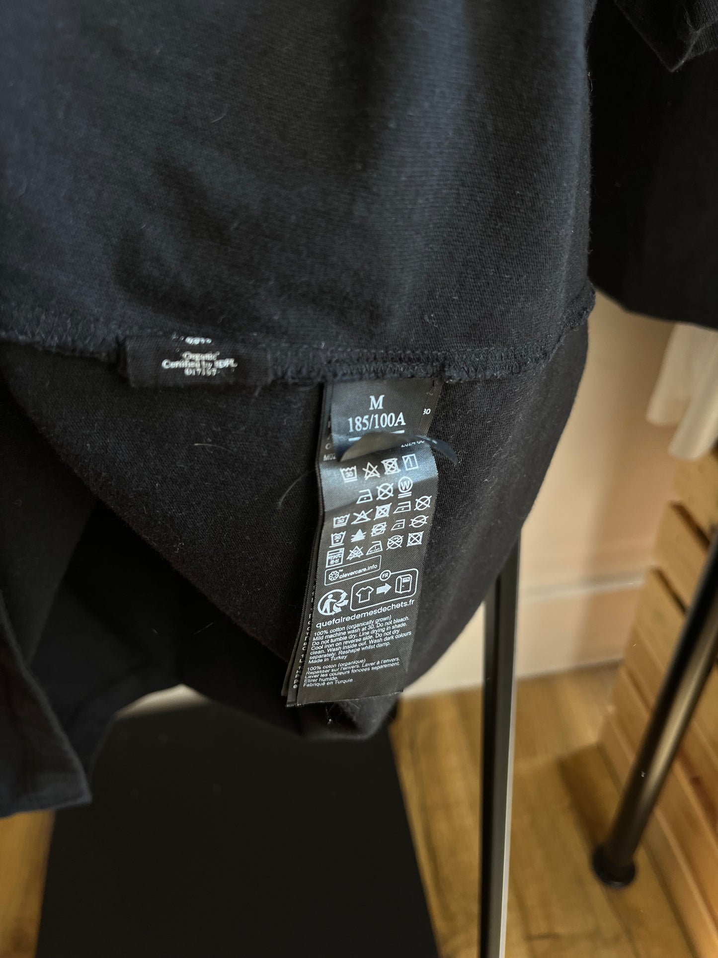 All Saints Black T-shirt - Medium