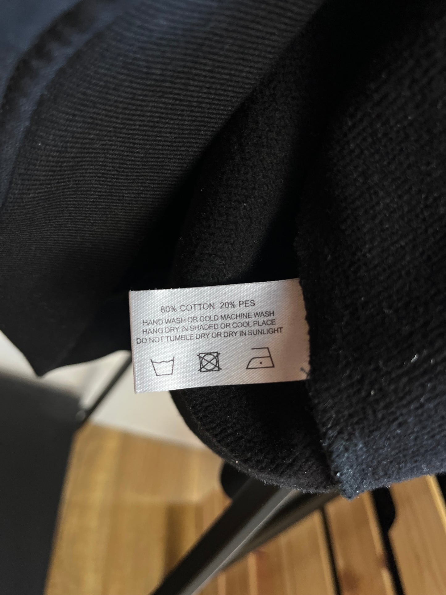 Sweats Collective Black Hoodie - Medium