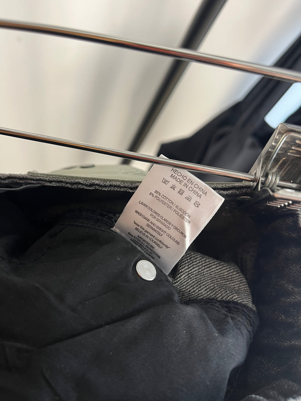 EME Washed Black Jeans - EU 42 UK 32