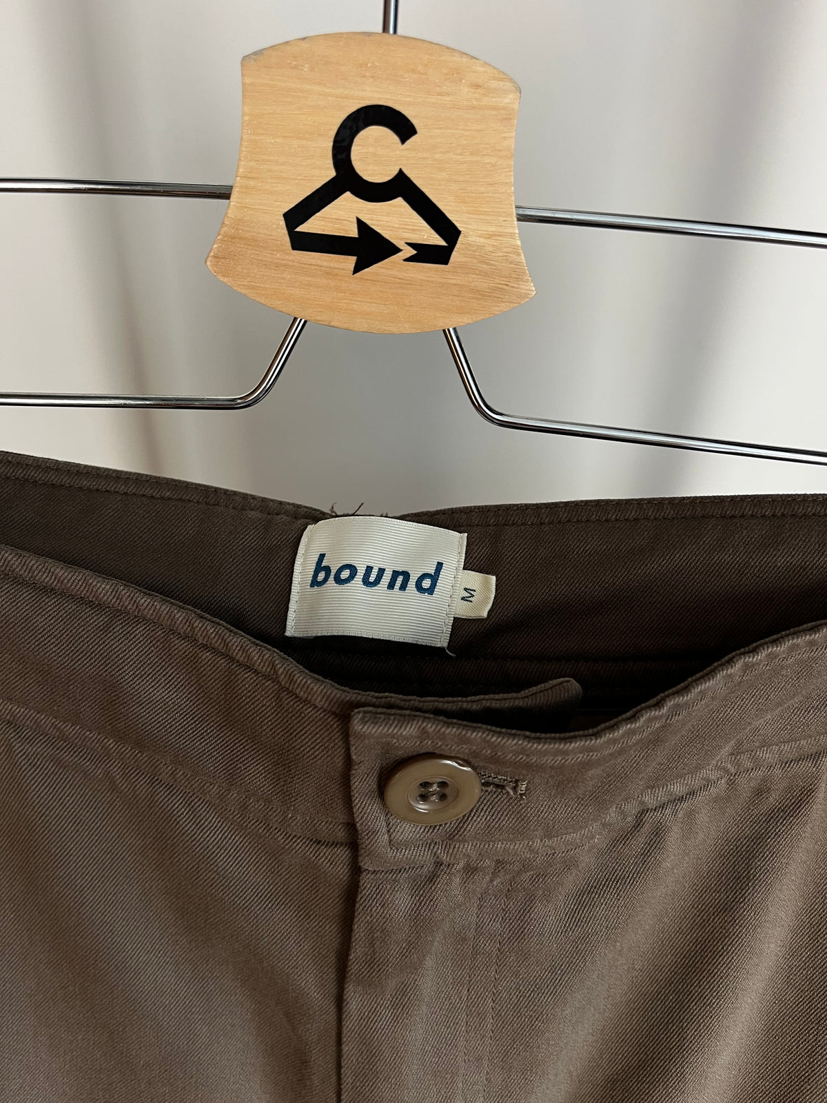 Bound Brown Trousers - Medium
