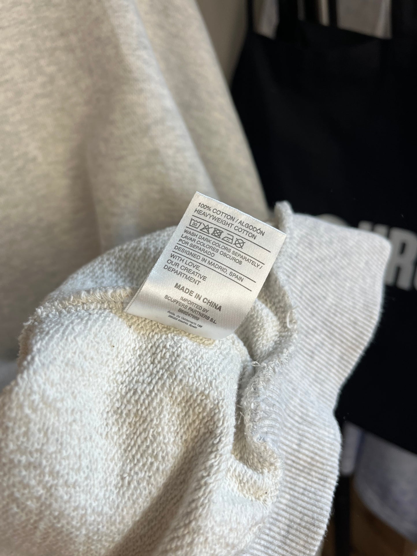 Scuffers Grey Hoodie - Large