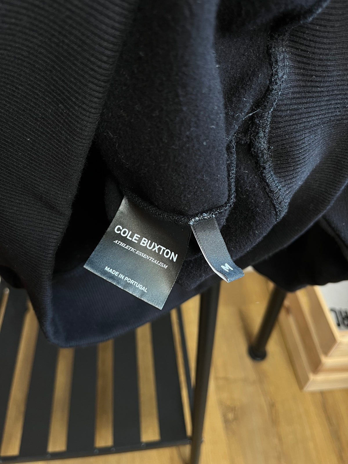 Cole Buxton Black Hoodie - Medium