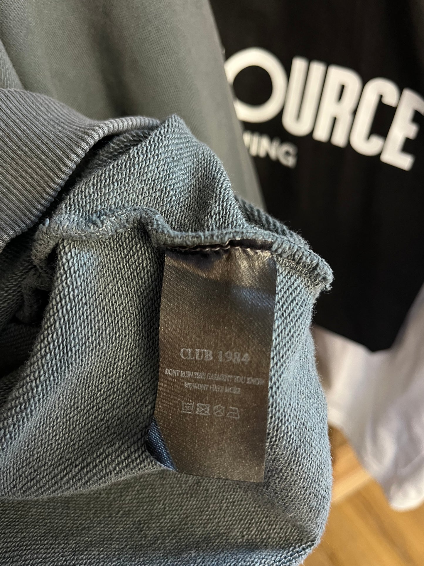 Club 1984 Blue Hoodie - Medium