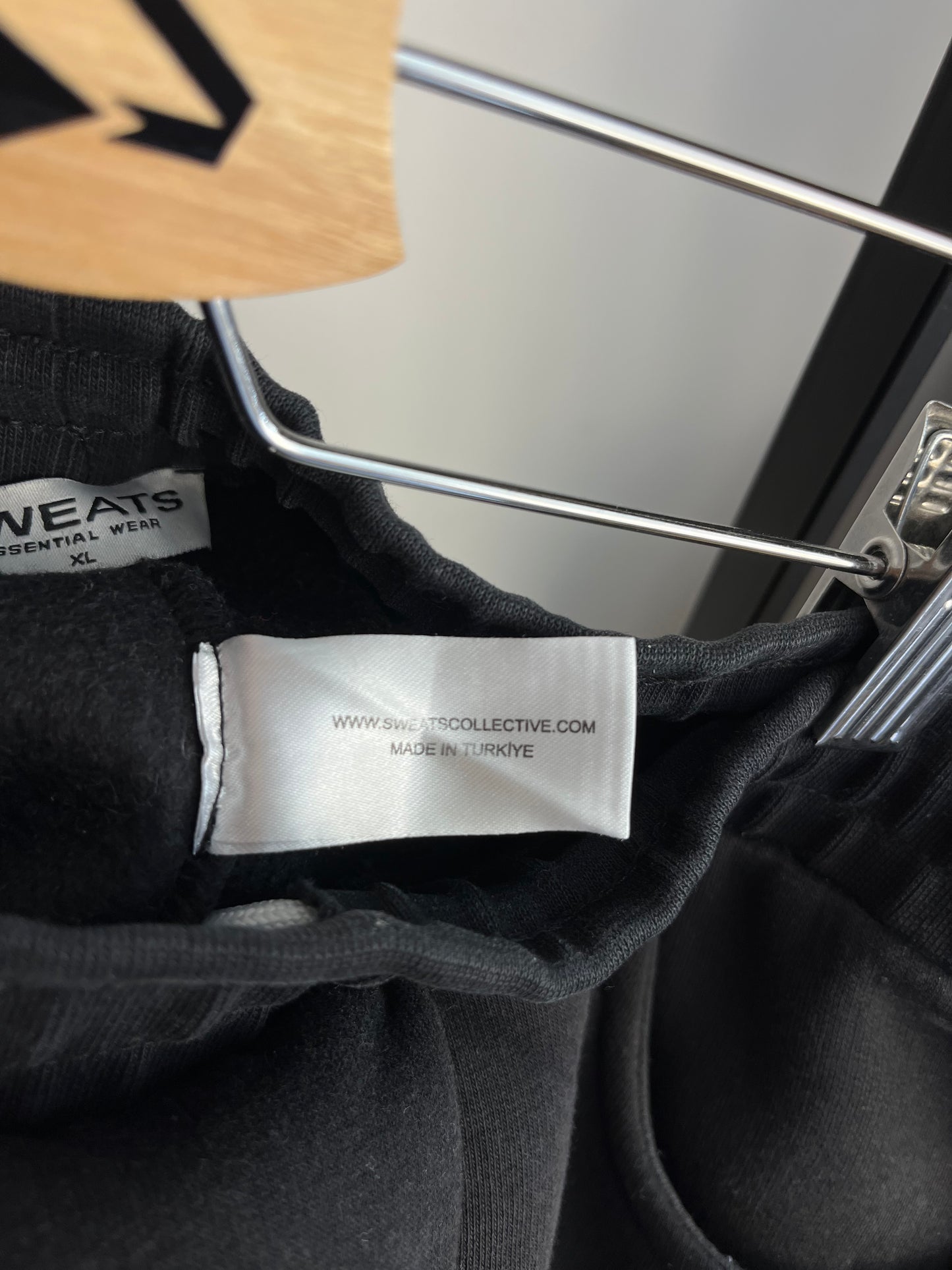 Sweats Collective Black Joggers - XL