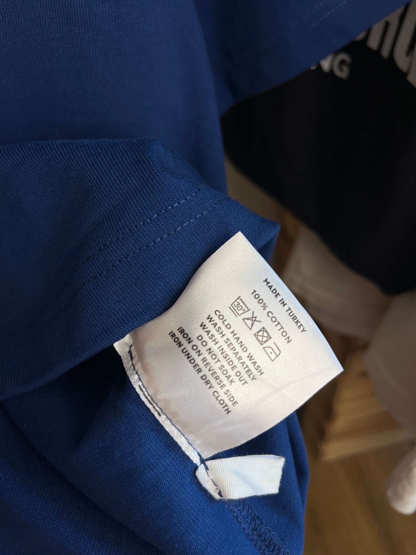 About:Blank Blue T-Shirt - Large