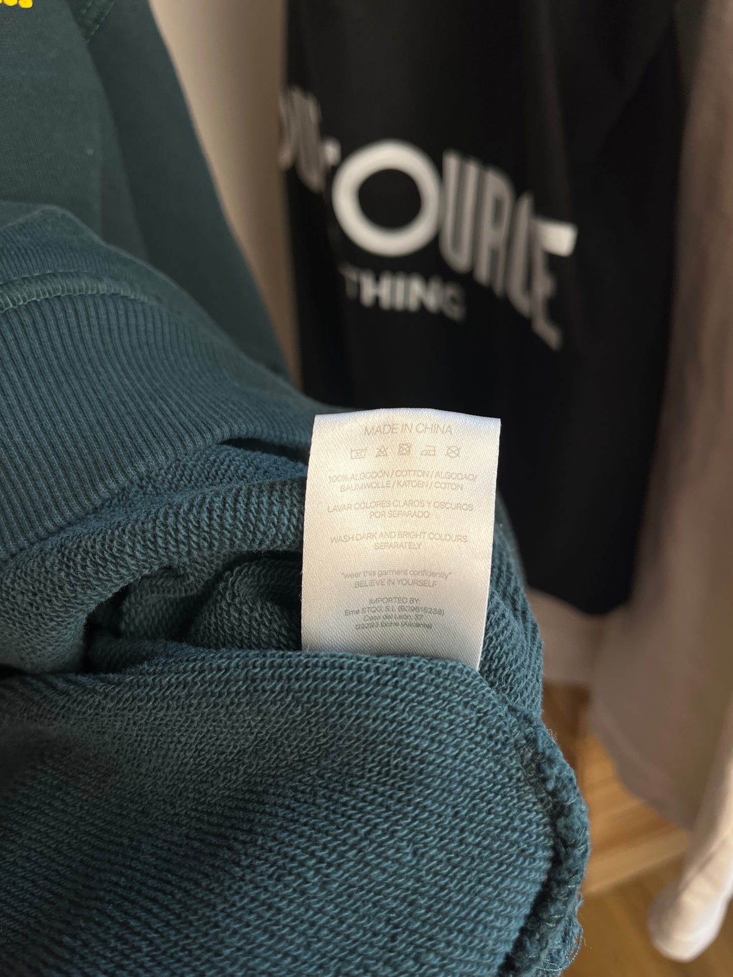 EME Dark Green Hoodie - Small