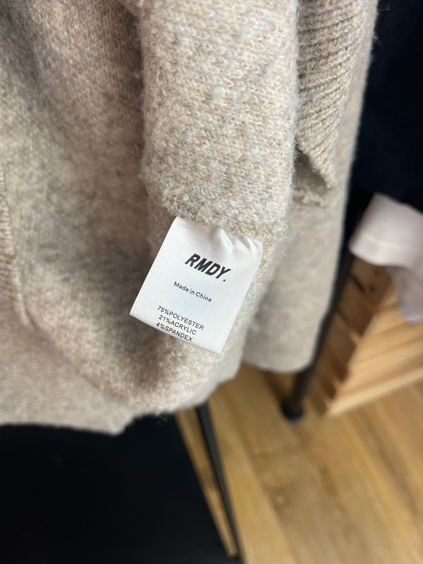 RMDY Beige/Oatmeal Knit - Medium