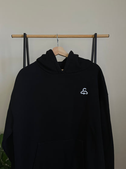 Outsource Clothing Black Hoodie