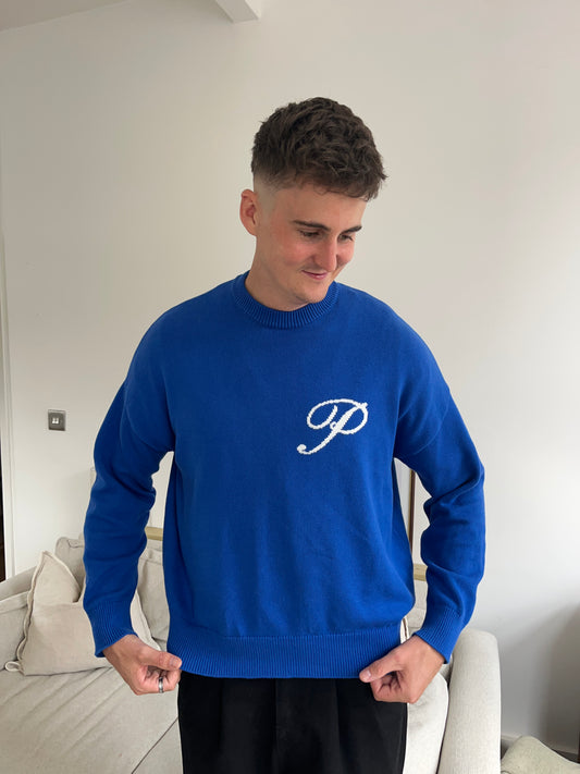 Picante Blue Knit - Medium