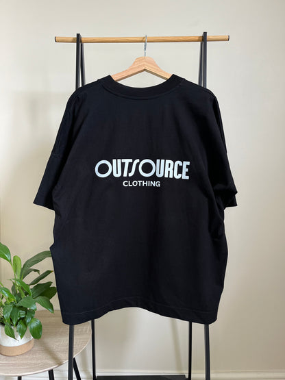 Outsource Clothing Black Tee