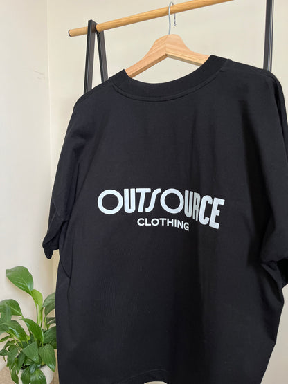 Outsource Clothing Black Tee