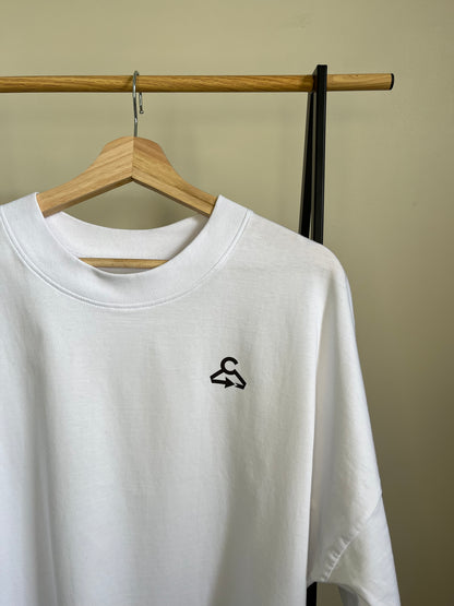 Outsource Clothing White Tee