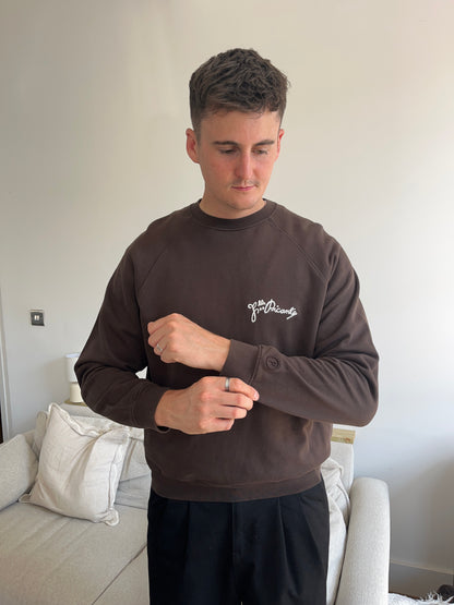 Picante Brown Sweatshirt - Medium