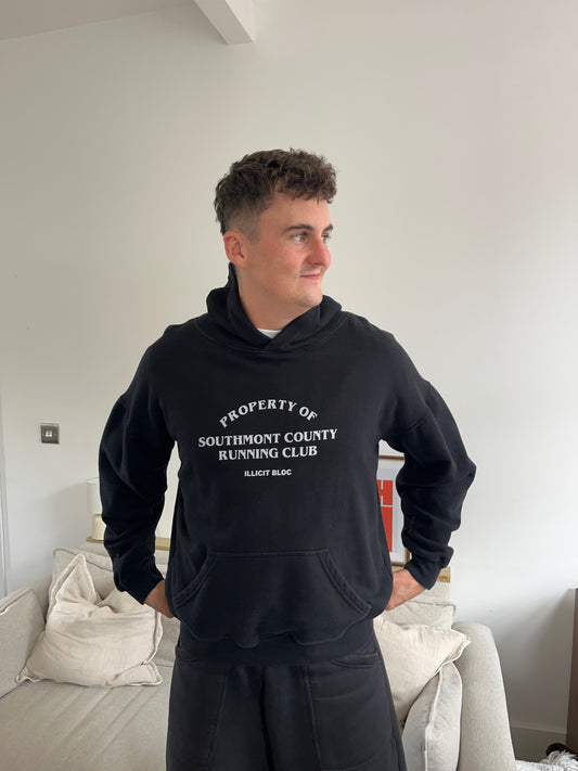 Illicit Bloc Black Hoodie - Medium