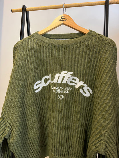 Scuffers Green Knit - Large
