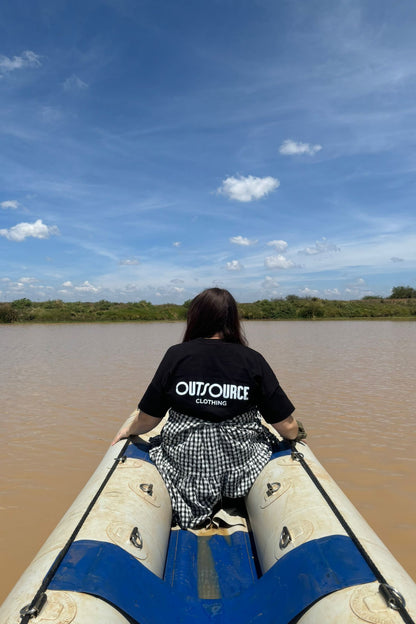 Outsource Clothing Black Tee