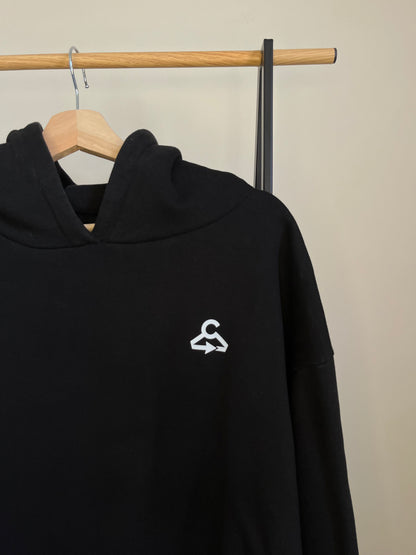 Outsource Clothing Black Hoodie