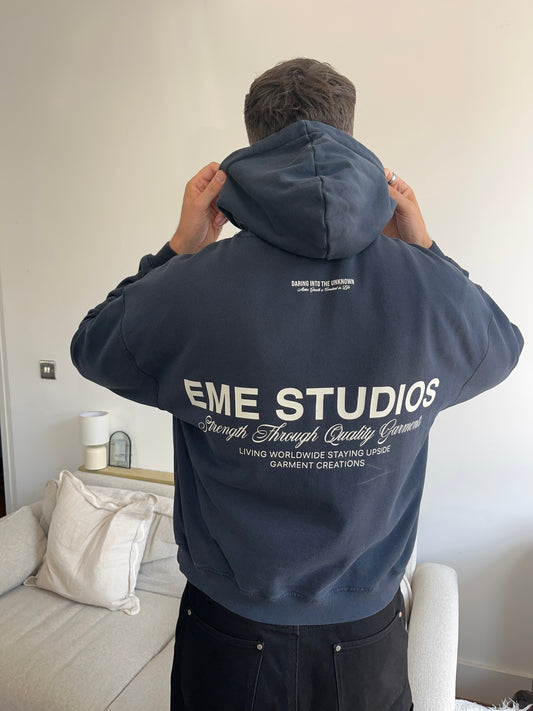 EME Navy Hoodie - Small
