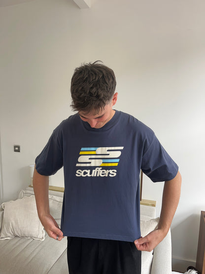 Scuffers Blue T-Shirt - Medium