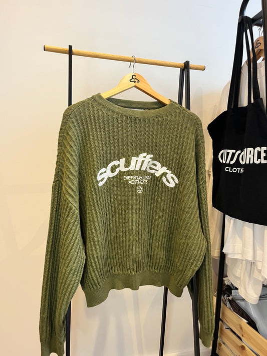 Scuffers Green Knit - Large