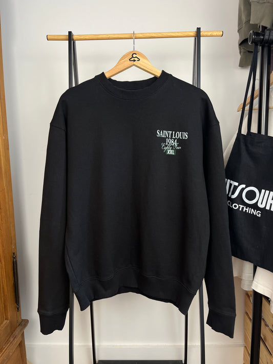 Club 1984 Black Sweatshirt - Large