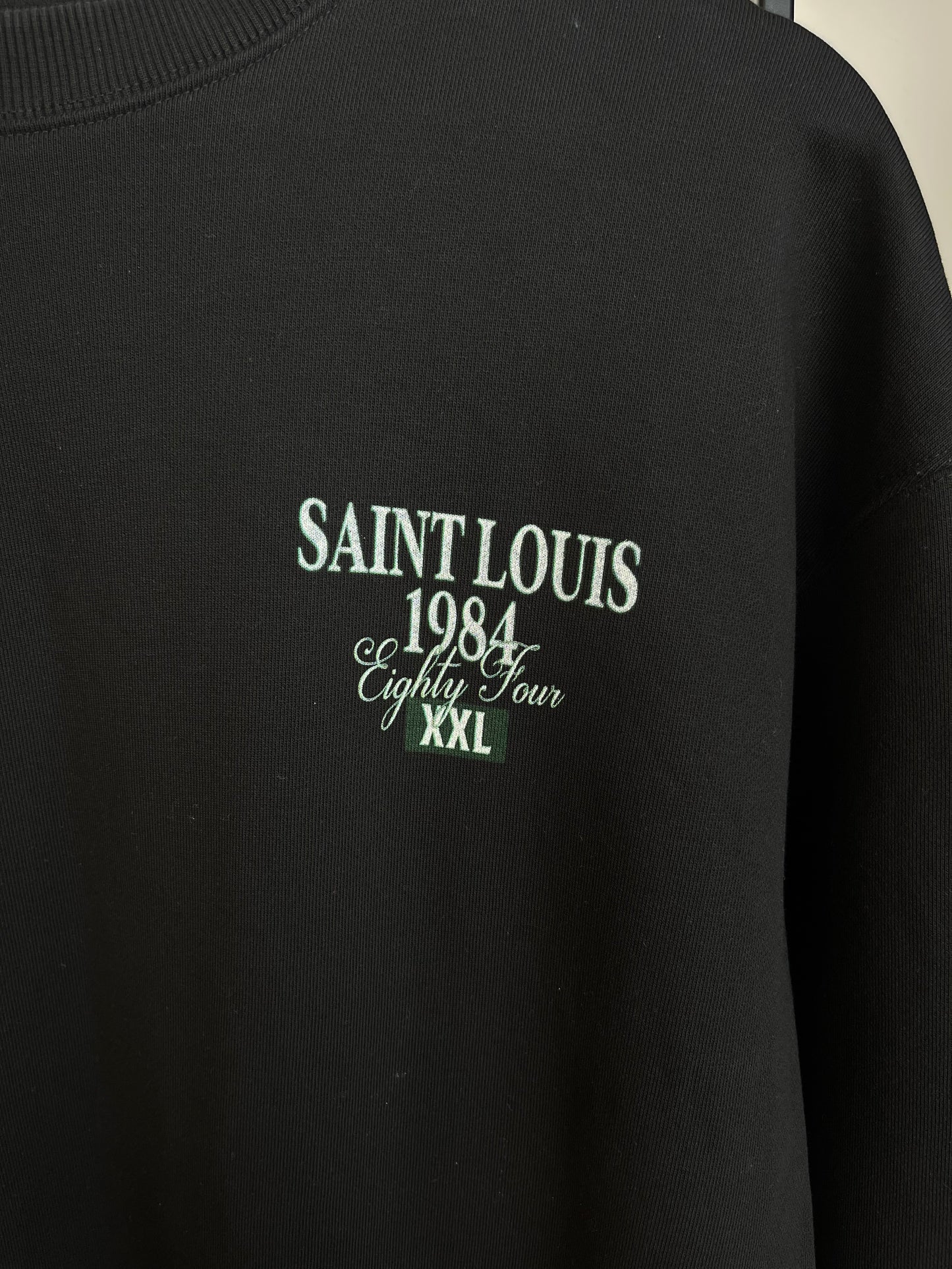 Club 1984 Black Sweatshirt - Large