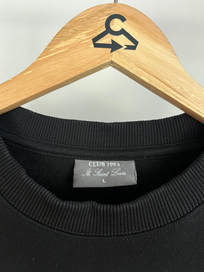 Club 1984 Black Sweatshirt - Large