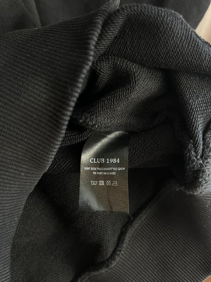 Club 1984 Black Sweatshirt - Large