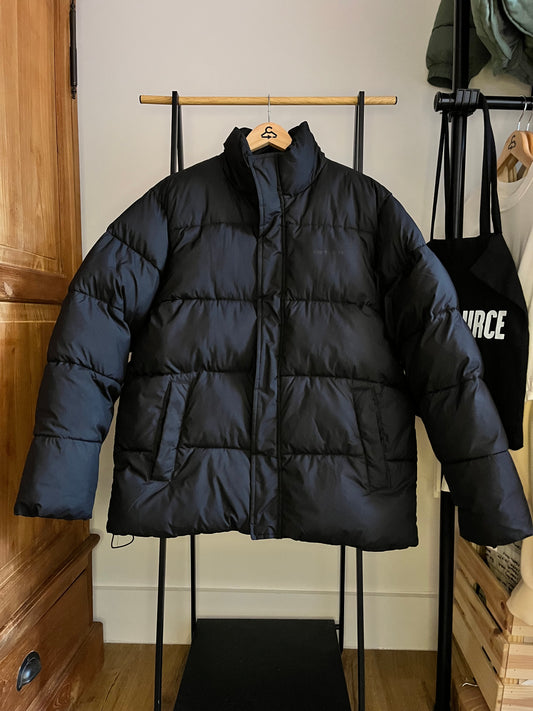 Carhartt Black Puffer Coat - Large