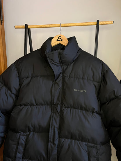 Carhartt Black Puffer Coat - Large