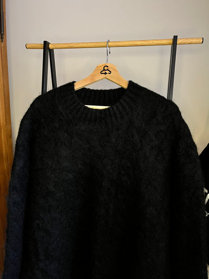 Represent Black Cable Knit - Large